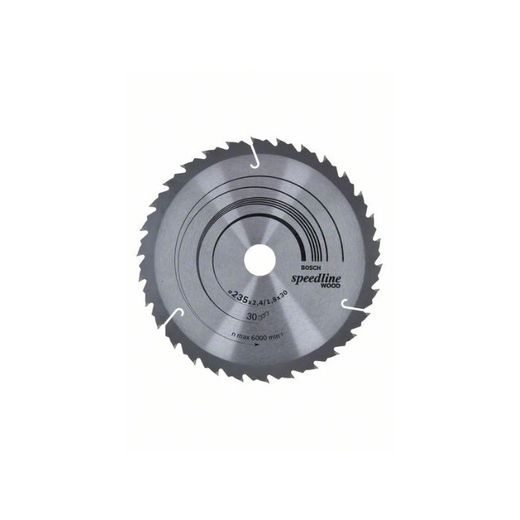 HOJA DE SIERRA CIRCU.SPEEDLINE WOOD 235X2.6X30/25/16D:30