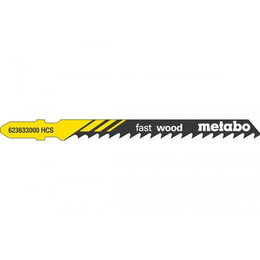 HOJA DE SIERRA DE CALAR 25 MADERA: DURA, BLANDA: CORTE RAPIDO, 5-50 MM / AFIL., TRIS.. HCS 74 MM