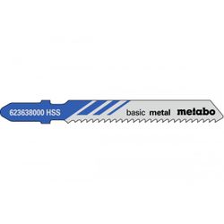 HOJA DE SIERRA DE CALAR 25 METAL: ACERO 2,5-6 MM METAL NE / FRES., OND.. HSS 51 MM
