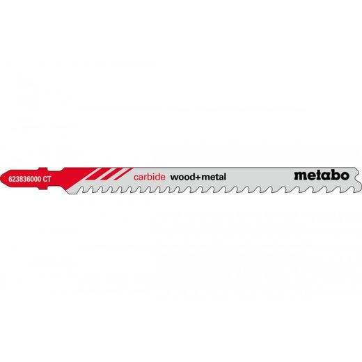 HOJA DE SIERRA DE CALAR 3 MADERA + METAL: 3.5 – 5 MM/7-5 TPI HM 132 MM