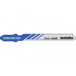 HOJA DE SIERRA DE CALAR 5 METAL: ACERO 1-3 MM METAL NE CORTES CURVOS / FRES.. HSS 51 MM