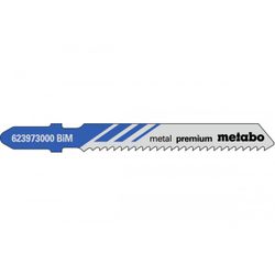 HOJA DE SIERRA DE CALAR 5 METAL: ACERO 2,5-6 MM METAL NE / FRES., OND.. BIM 57 MM