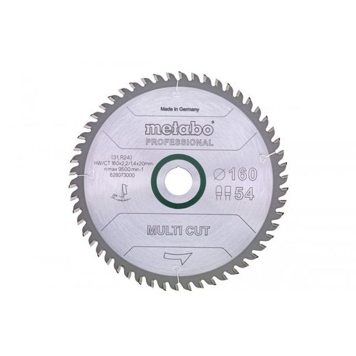 HOJA DE SIERRA MULTICUTPROF 150X20 MM 36 WZ 10°