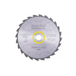 HOJA DE SIERRA POWERCUTPROF 254X30, 24 WZ 30°