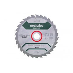 HOJA DE SIERRA PRECISIONCUTCLASSIC 216X30 MM 30 WZ 22°
