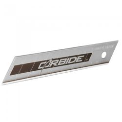 HOJAS PARA CUTER 18MM CARBIDE - 5 HOJAS