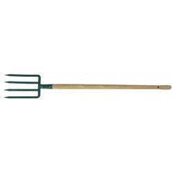 HORCA CAVA 4 DIENT.MANGO MADERA 100