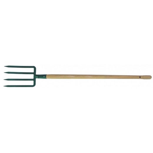 HORCA CAVA 4 DIENT.MANGO MADERA 100