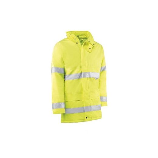 HV703/M PARKA BASICA ACOLCHADA 100% POLIESTER OXFORD/PU CON BANDAS REFLECTANTES 3M.