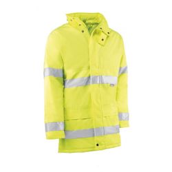 HV703/S PARKA BASICA ACOLCHADA 100% POLIESTER OXFORD/PU CON BANDAS REFLECTANTES 3M.