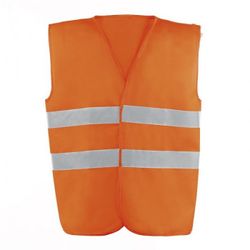 HV714ORA/XL CHALECO ALTA VISIBILIDAD COLOR NARANJA T-XL