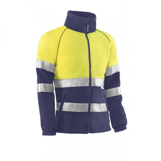 HV772/M FORRO POLAR 100% POLIESTER DE 280 GR./M² CON BANDAS REFLECTANTES 3M C