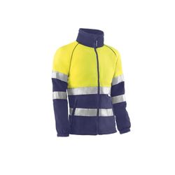 HV772/S FORRO POLAR 100% POLIESTER DE 280 GR./M² CON BANDAS REFLECTANTES 3M C