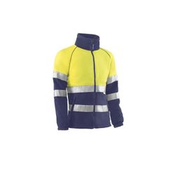 HV772/XXL FORRO POLAR 100% POLIESTER DE 280 GR./M² CON BANDAS REFLECTANTES 3M C
