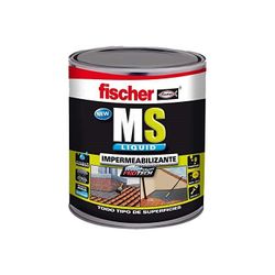 IMPERMEABILIZANTE MS LIQUID 1 KG MARRON / TEJA