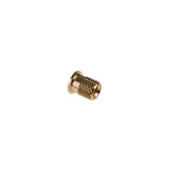 INSERTO ROSCADO LATON CON CUELLO M4