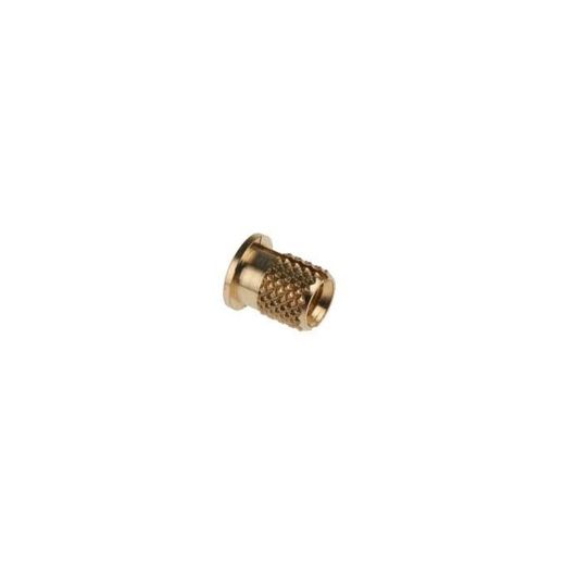 INSERTO ROSCADO LATON CON CUELLO M4