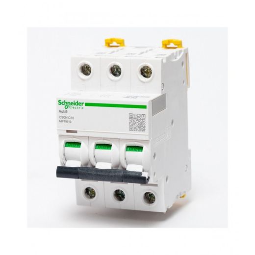 INTERRUPTOR AUTOMATICO MAGNETOTERMICO IC60N 3P 16A CURVA-C