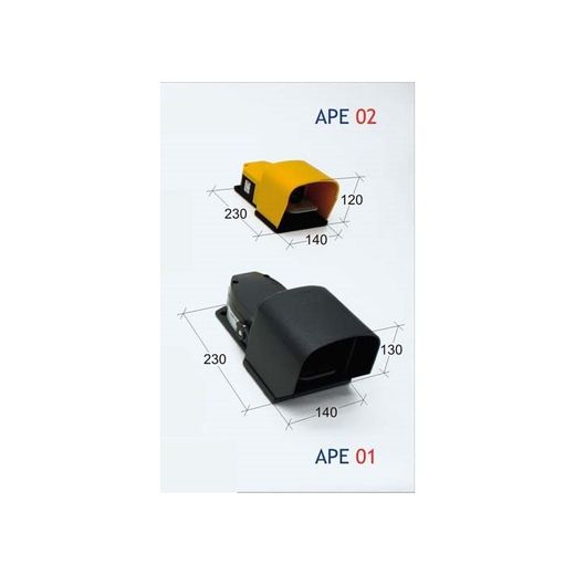 INTERRUPTOR DE SEGURIDAD APE 02 - PIE THERMOPLASTIC