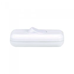 INTERRUPTOR PLANO 2A TERMOPLASTICO DE PASO BLANCO