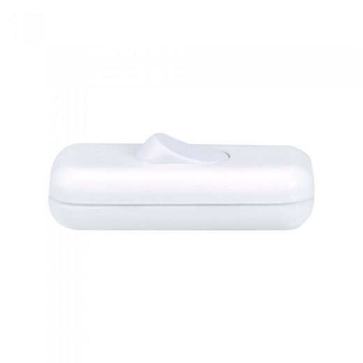 INTERRUPTOR PLANO 2A TERMOPLASTICO DE PASO BLANCO