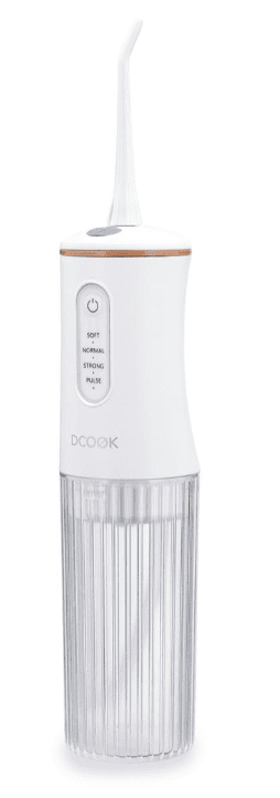 IRRIGADOR DENTAL PORTATIL BATERIA LITIO 1200MAH, DCOOOK
