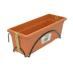 *JARDINERA 50X20CM+PLATO INTEG+SOPOR