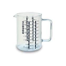 JARRA CILINDRICA 1000 MACHINE BOROSILICATE BOHEMIA