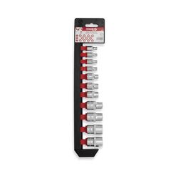 JUEGO 11 UD. V. TORX 1/4 3/8 1/2