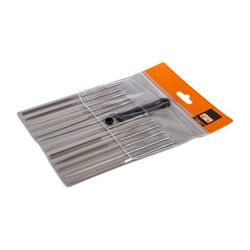 JUEGO 12 LIMAS AGUJA 14CM FINA