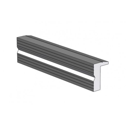 JUEGO 2 BOCAS FORZA ALUMINIO RANURADAS REF.8812551