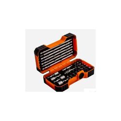 JUEGO 35 PUNTAS 1/4" "HEAVY DUTY" PARA ADAPTADORES Y PUNTAS TORX COLOR