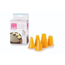 JUEGO 6 CORNETES DE PLASTICO