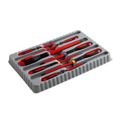 JUEGO 7 DESTORNILLADORES ERGO AISLO PL/PZ