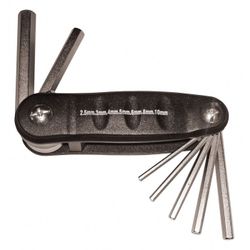JUEGO 7 LLAV.ALLEN EMPUÑ.MET 1.5-6MM.