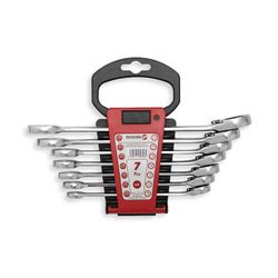 JUEGO 7 LLAVES COMB. CARRACA REV