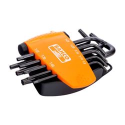 JUEGO 8 LLAVES ACODADAS TORX PLUS 8 PZS