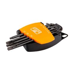 JUEGO 8 LLAVES TORX SEGURIDAD