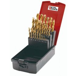 JUEGO BROCAS TITANIO, 19 PIEZAS