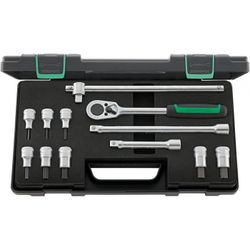 JUEGO COMPLETO DE LLAVE DE VASO 1/2" 54/8/4 KN