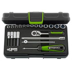 JUEGO COMPLETO DE LLAVE DE VASO 1/4" 40/44/17/5 KN