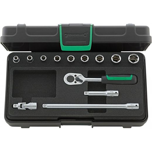 JUEGO COMPLETO DE LLAVE DE VASO 1/4" 40A/9/4 KN