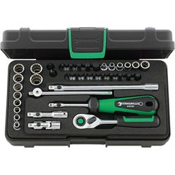 JUEGO COMPLETO DE LLAVE DE VASO 1/4" 40D/40TX/44KTX/32/6QR