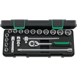 JUEGO COMPLETO DE LLAVE DE VASO 3/8" 45/14/5I KN