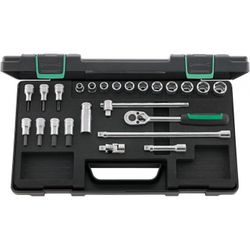 JUEGO COMPLETO DE LLAVE DE VASO 3/8" 456/49/19/5 KN