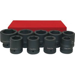 JUEGO DE 9 VASOS DE IMPACTO 1" (1" - 2")