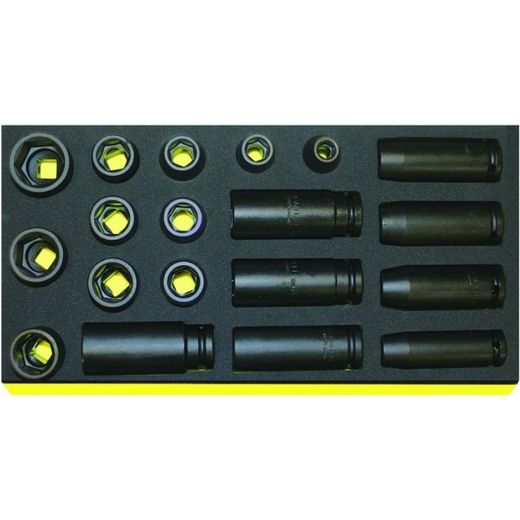 JUEGO DE BOCAS DE LLAVE DE VASO 1/2" - LARGAS - TCS 50IMP/51IMP/19