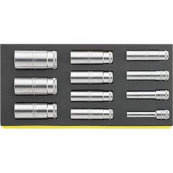 JUEGO DE BOCAS DE LLAVE DE VASO 1/2" - LARGAS - TCS 51/11