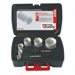 JUEGO DE CORONAS BIMETALICAS M3/1 22-64MM, 6PZ