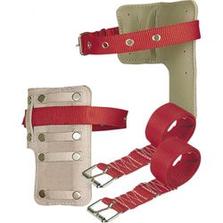 JUEGO DE CORREAS Y ALMOHADILLAS PARA TREPOLIN.